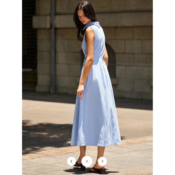 Commense Metal Decor Cutout Dress Sz L - Picture 8 of 8